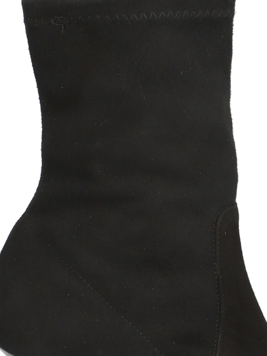 Lederkombination Stiefelette