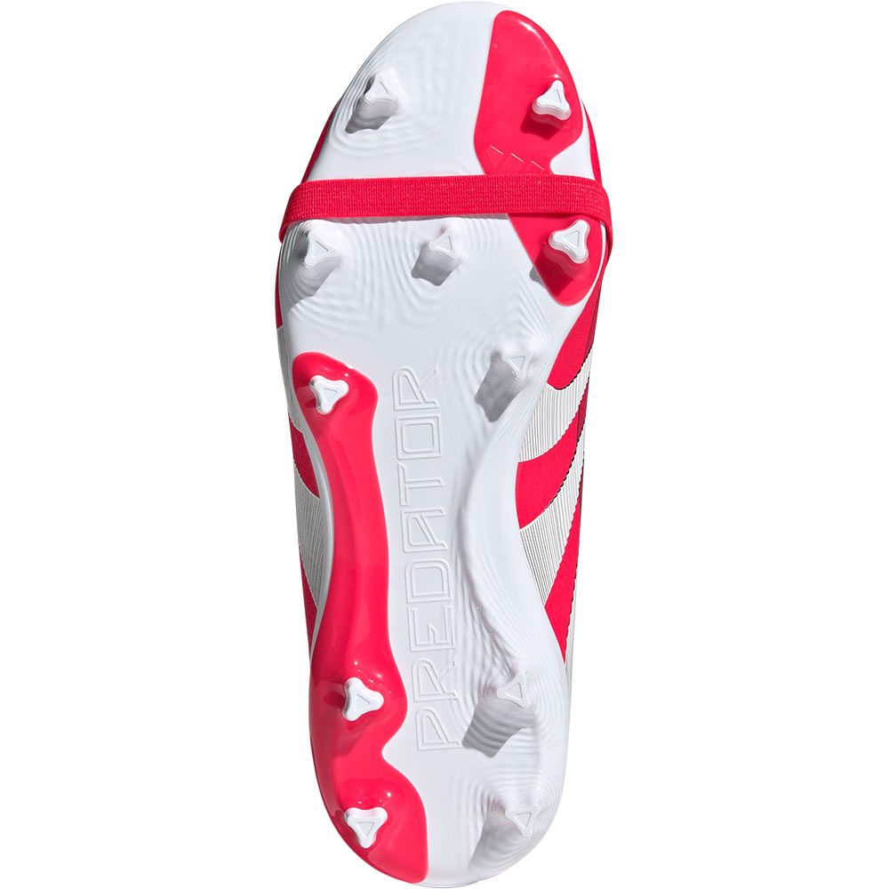 adidas Predator League Fold-Over Tongue FG Fußballschuh Kinder lucid red