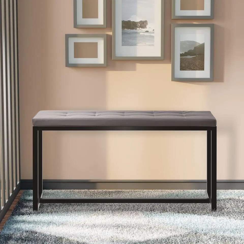 CLP 2-zits Bankje Barci 100 cm - zwart