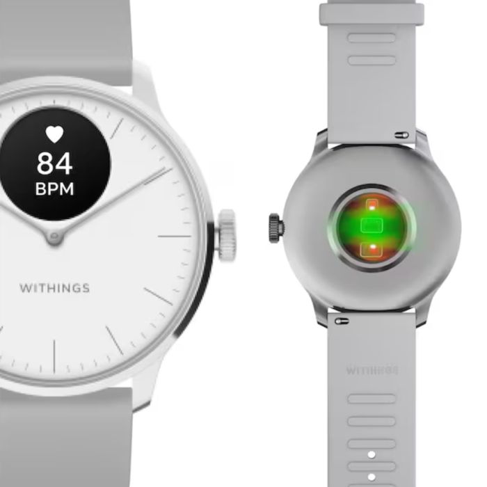 Withings Unisex Ure Scanwatch Light 37mm Hvid