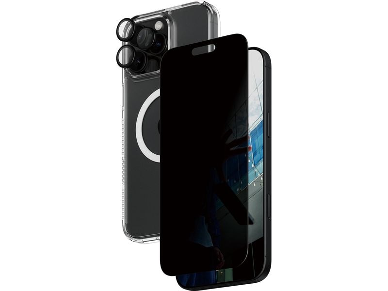 Panzerglass Displayschutz 3-in-1 Privacy iPhone 16 Pro Max Privacy Set 3-in-1 für das Apple iPhone 16 Pro Max