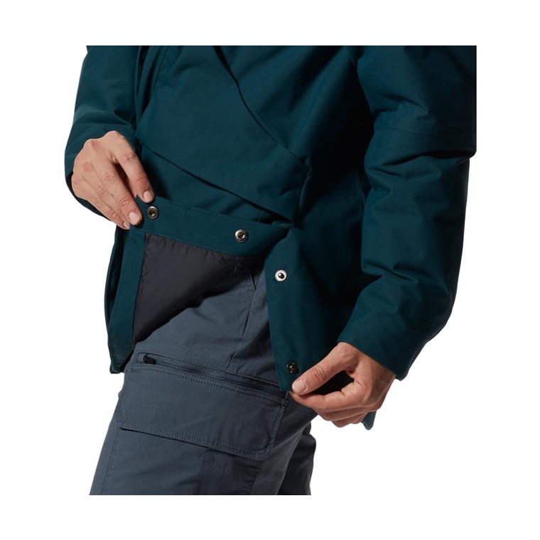 Mountain Hardwear Weather Down Parka Women Dark Marsh