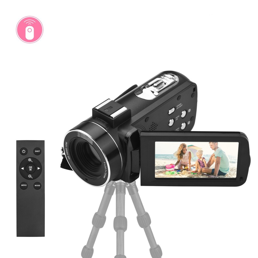 56MP UltraHD 4K Camcorder Videokamera mit 3