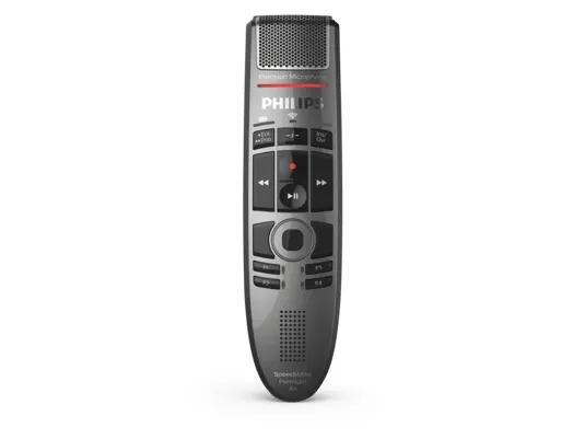 Philips SpeechMike Premium Air SMP4000 - SMP4000 Series - højttalermikrofon - USB - mørkegrå perlemetallisk