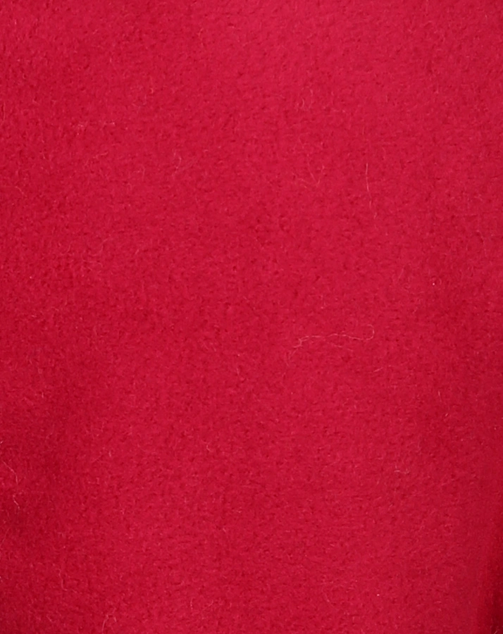 Fleece-Schlupfmütze 1 2 3 in dunkelpink