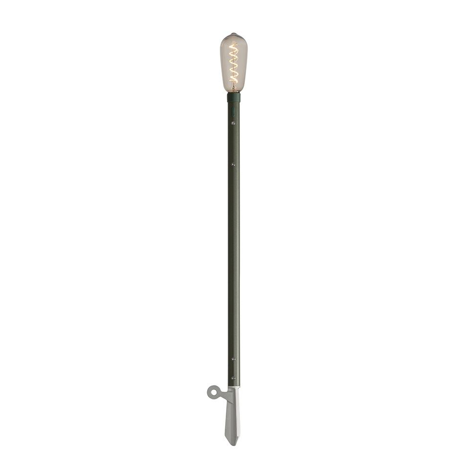 Vloerlamp Sticklight oplaadbaar LED bottle green