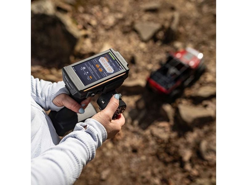 Spektrum Fernsteuerung iXSR DSMR 2.4 GHz 6-Kanal inkl. SR51 6-Kanal DSMR Sender für RC-Fahrzeuge inklusive Empfänger