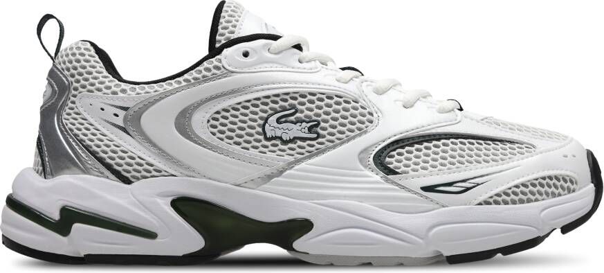 Lacoste Storm 2k Schoenen Wit Maat: 46 Mesh Synthetisch Foot Locker