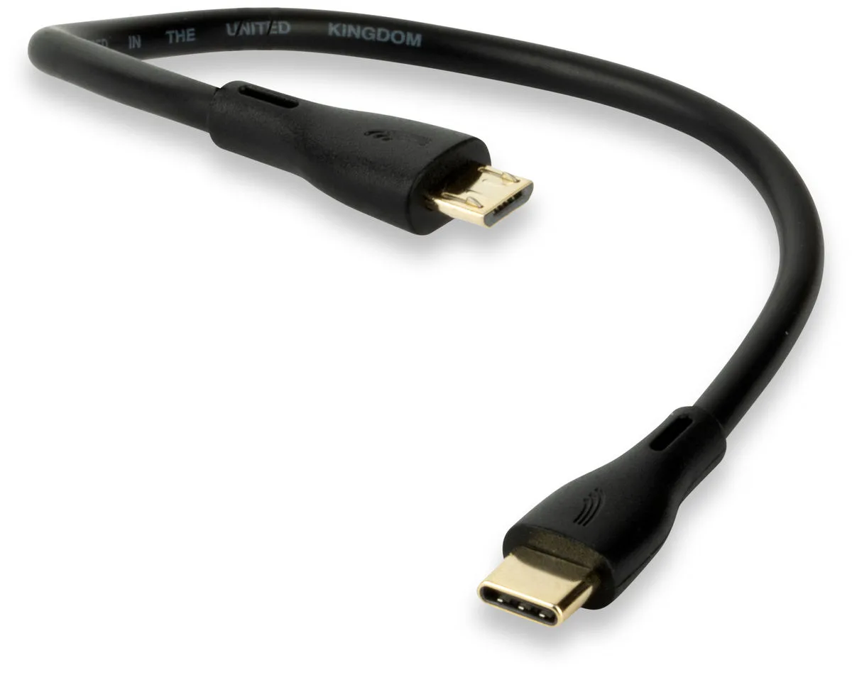 QED Connect Micro USB B vers C (0,75 m) Câbles USB