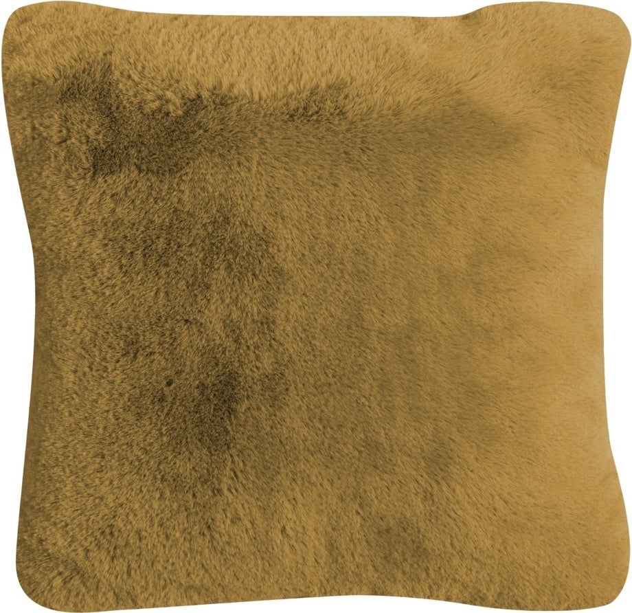 Linen & More sierkussen Portland geel 45 x 45 cm