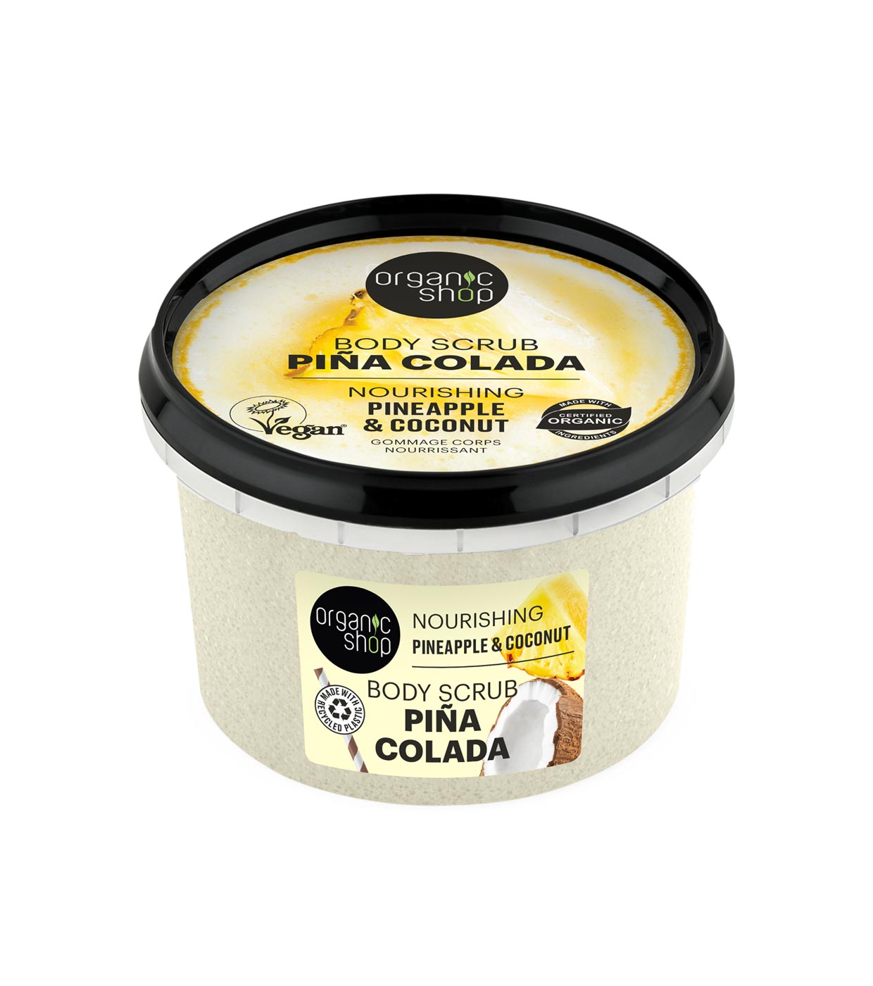 Organic Shop - Esfoliante Corporal Nutritivo - Pina Colada