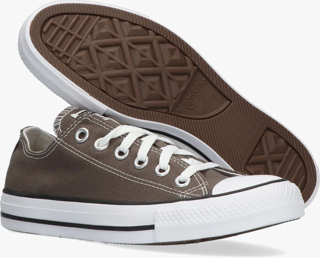 CONVERSE grijze converse lage sneakers chuck taylor all star ox dames