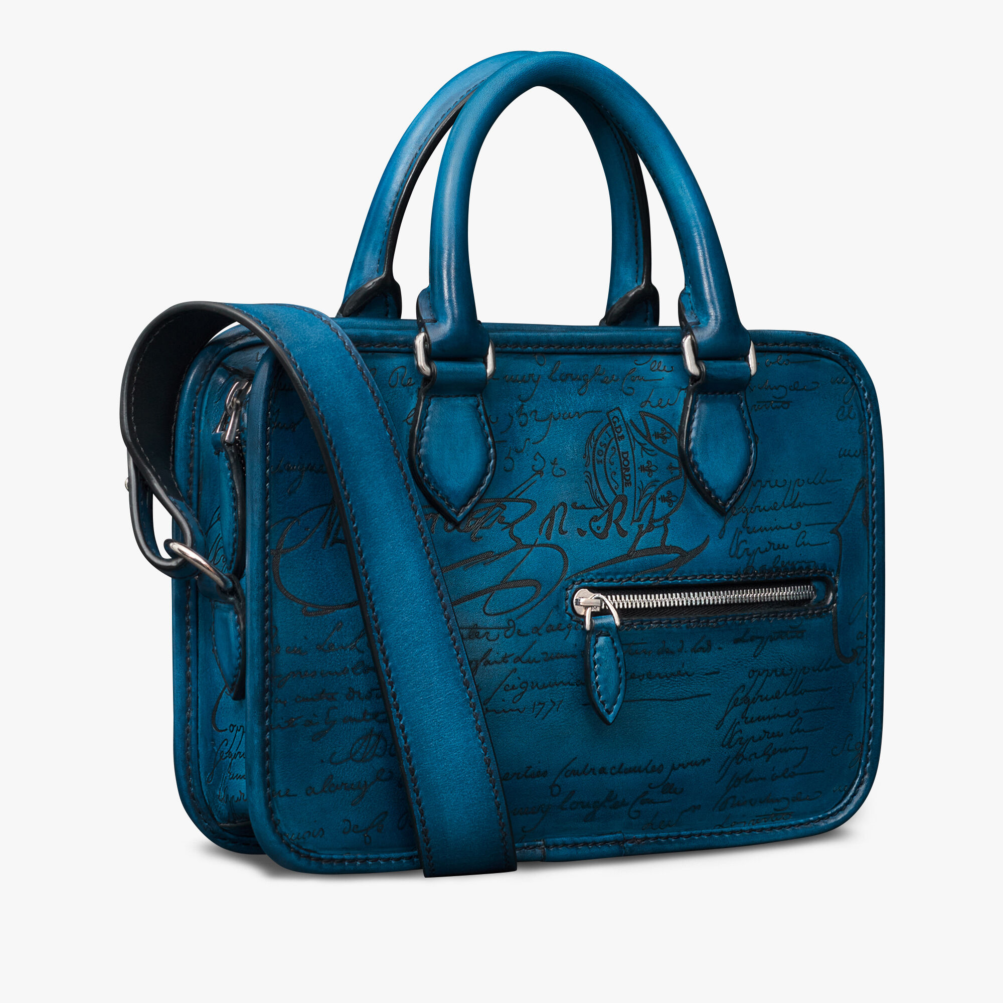 Sac Bandoulière Un Jour Gulliver En Cuir Scritto
