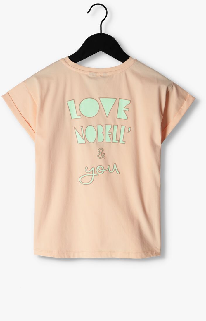 NOBELL roze nobell t-shirt kasis crew neck tshirt