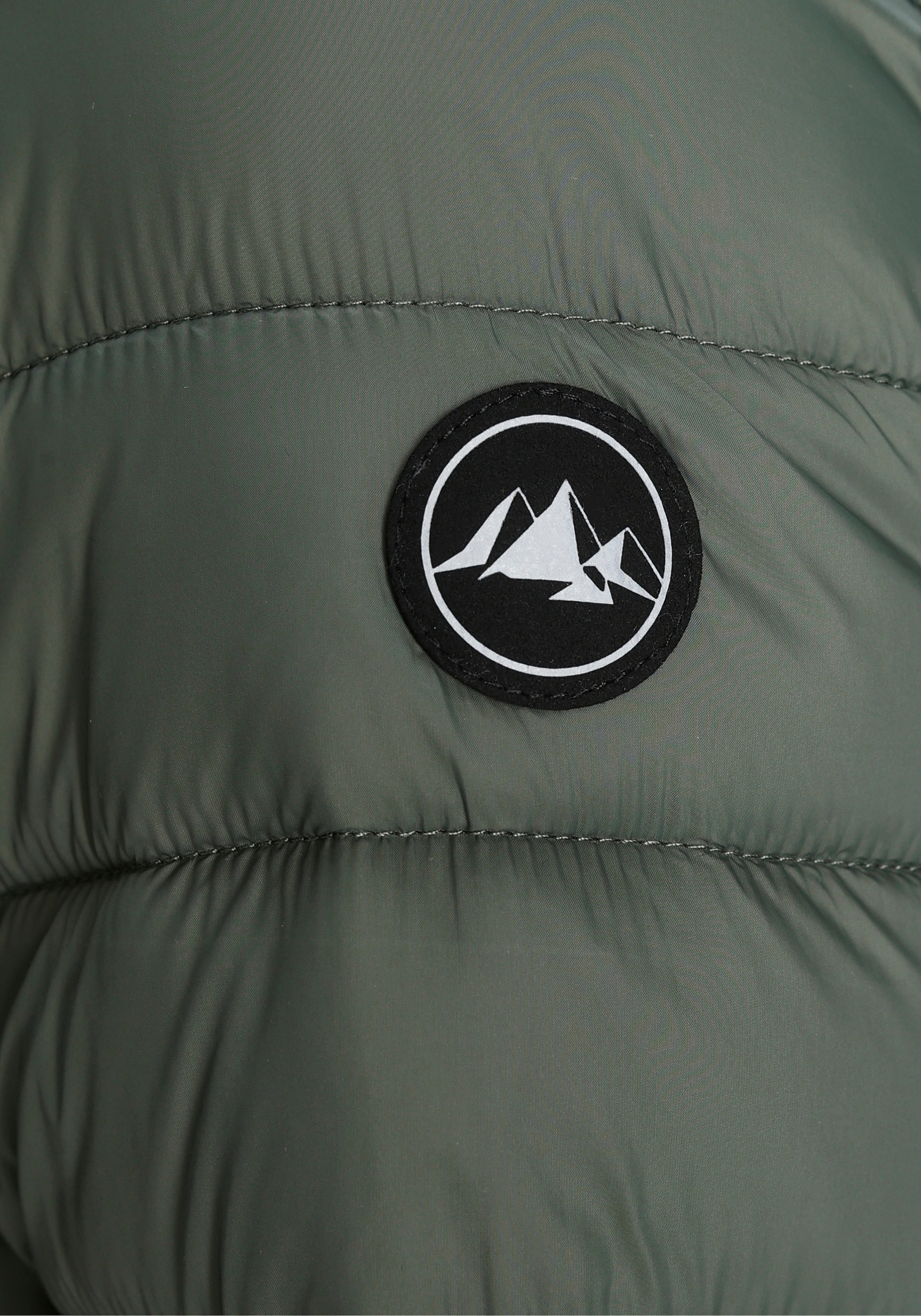 Polarino Steppjacke mit Kapuze Übergangsjacke für kühle Tage,  aus leichtem Webmaterial