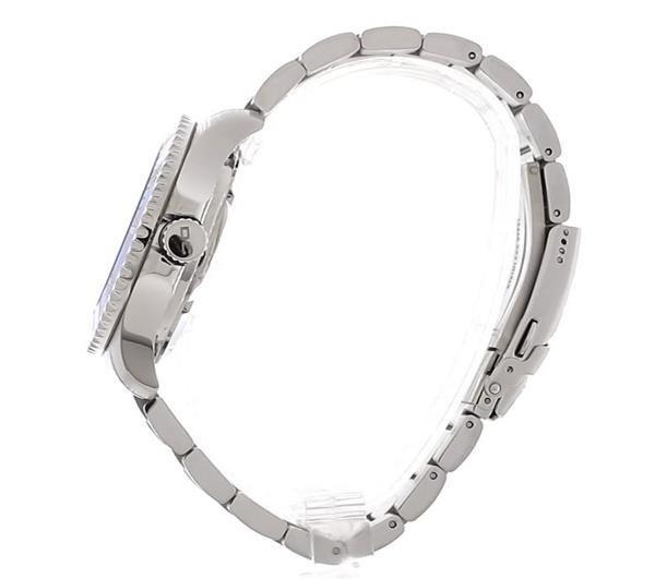 Depth Charge Stainless Steel Blue Dial Dive Watch
