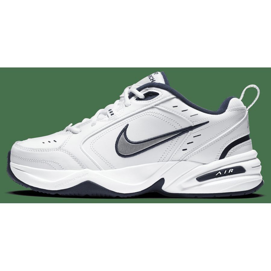 Nike Air Monarch IV Men's Workout S WHITE/METALLIC SILVER