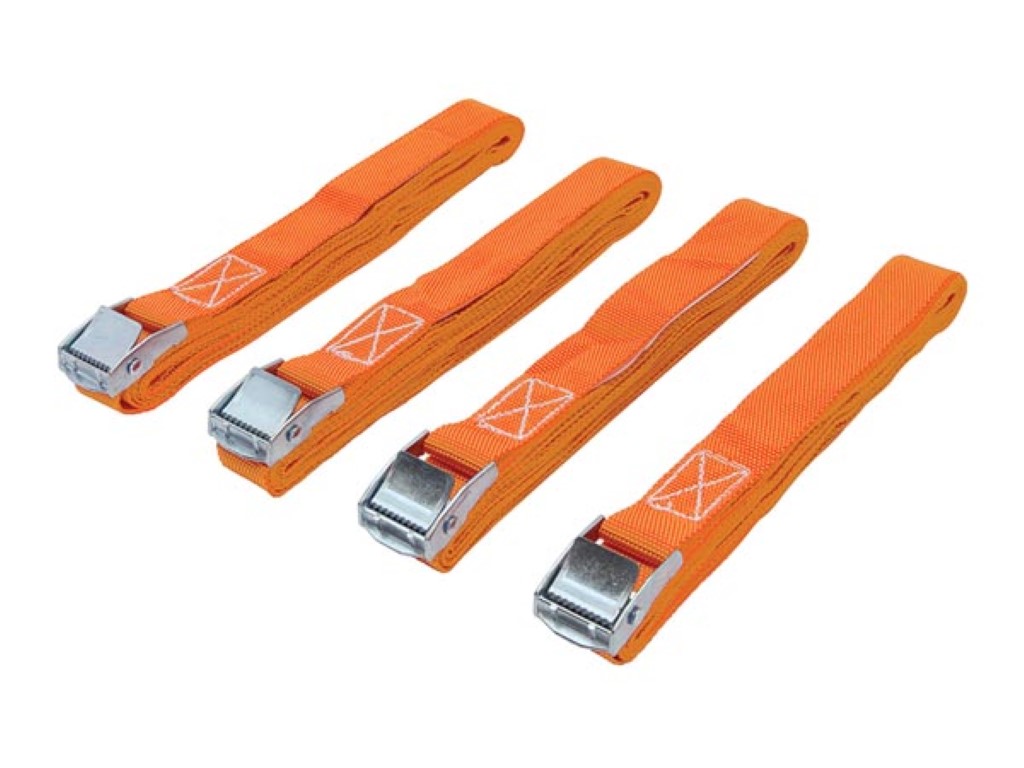 Toolland ARAT9-4 spanbandset met ratel - 3,6 meter