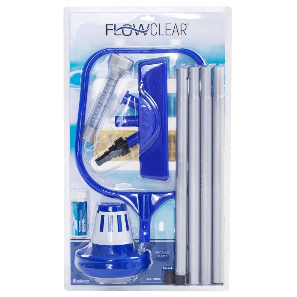 Kit d'entretien de piscine hors sol flowclear