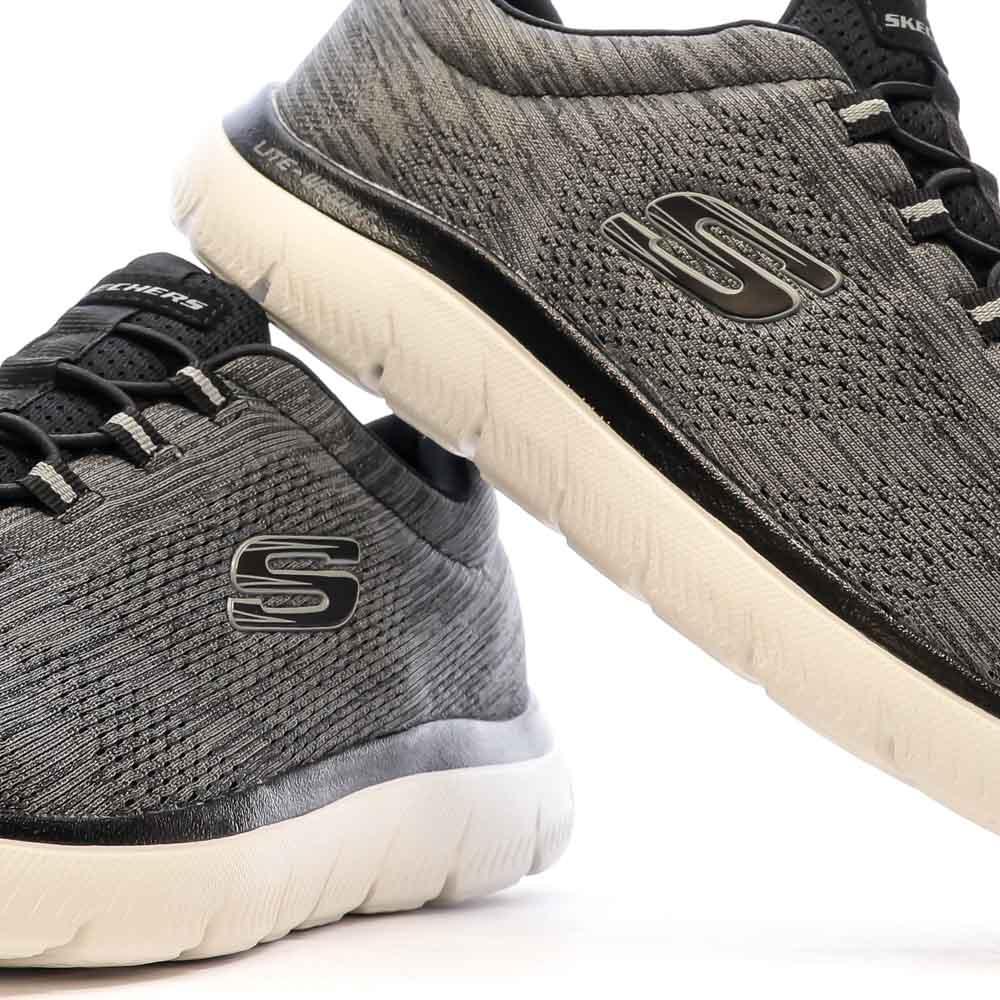 Skechers Baskets Grises Homme Skechers Summits