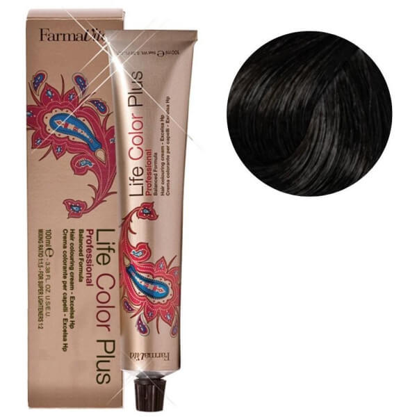 Coloration Life Color 3.0 châtain foncé Farmavita 100ML