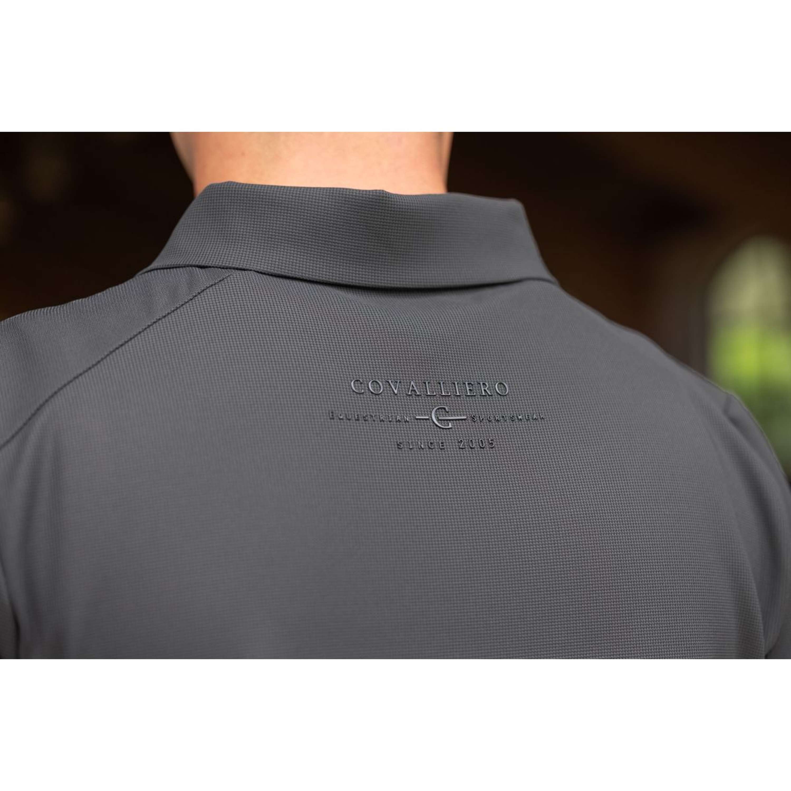 Covalliero Poloshirt Anniversary Heren Graphite