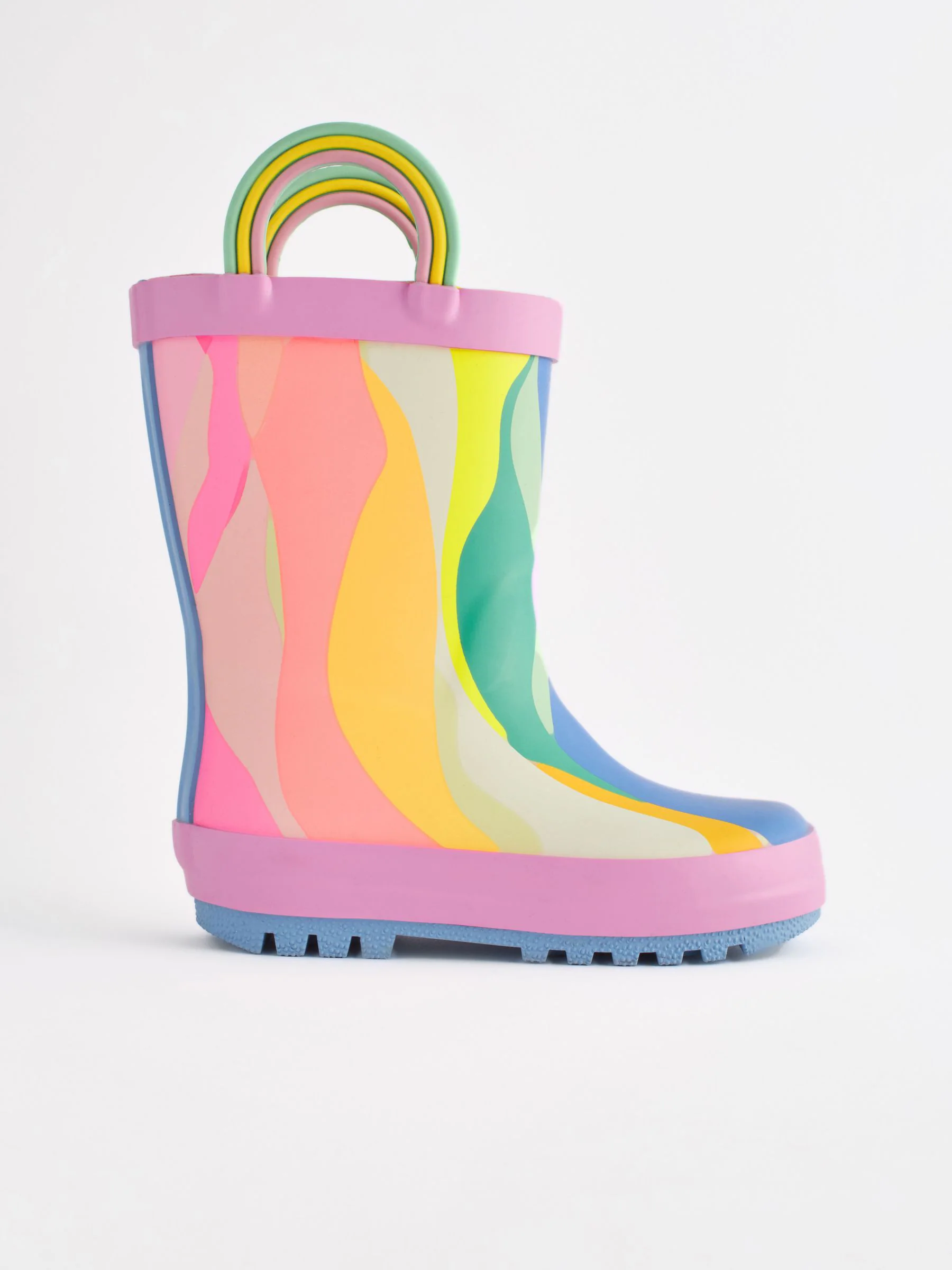 Regenboog - Laarzen met handgreep