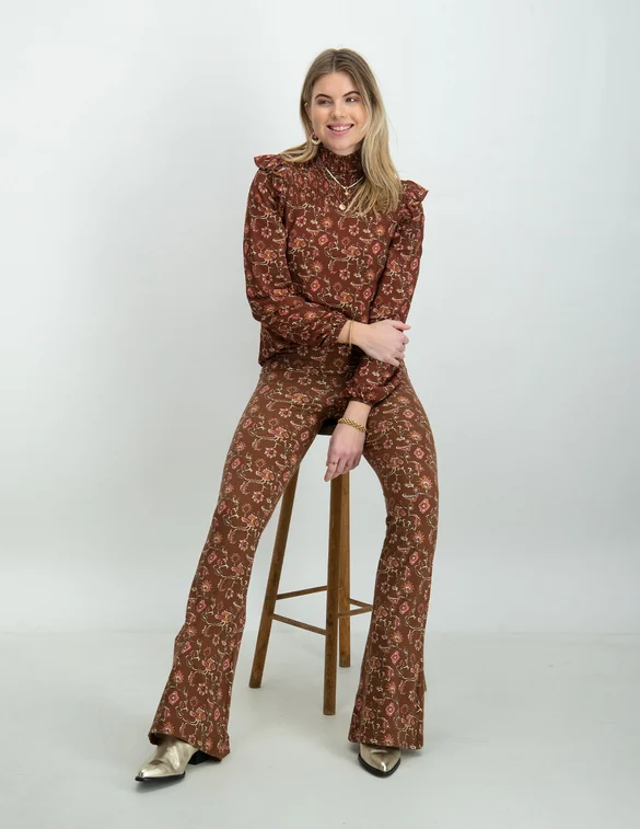 My Jewellery Blouse met print MJ08051