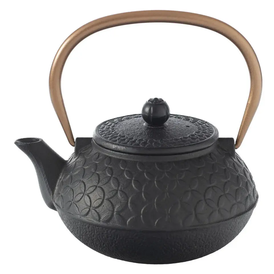 Secret de Gourmet Theepot Essential - Gietijzer - zwart - 1000 ml