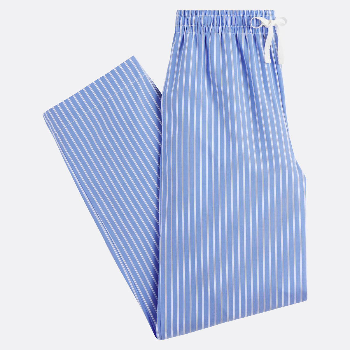 COLEÇÃO LA REDOUTE<br>Calças de pijama listradas, puro algodão