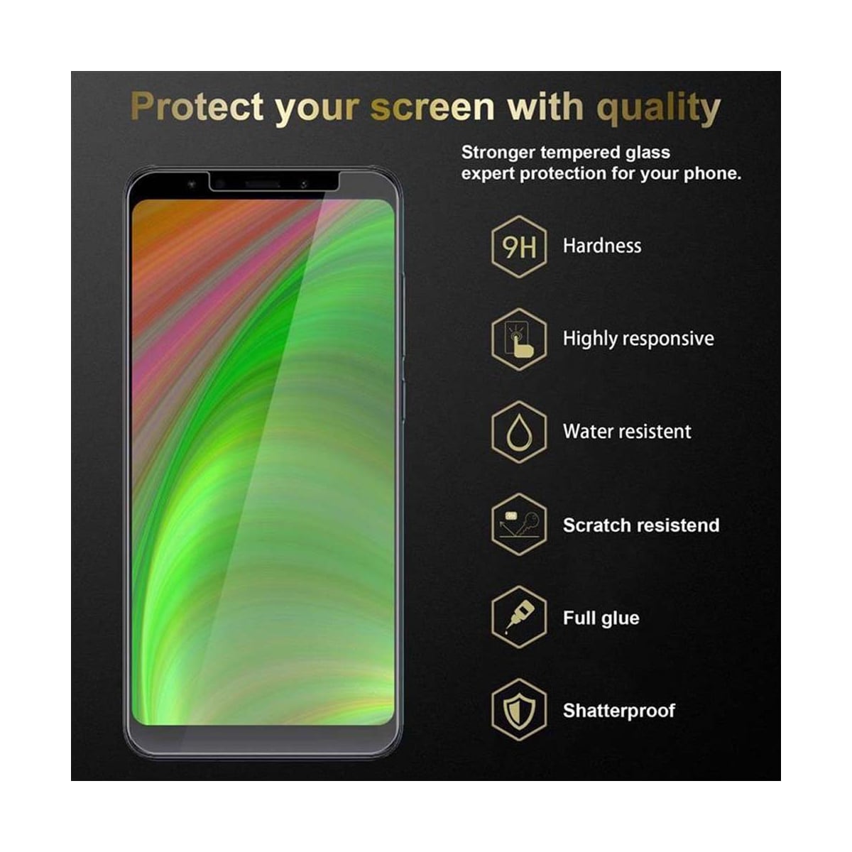 Xiaomi RedMi NOTE 5 Skjermbeskytter Skärmskydd