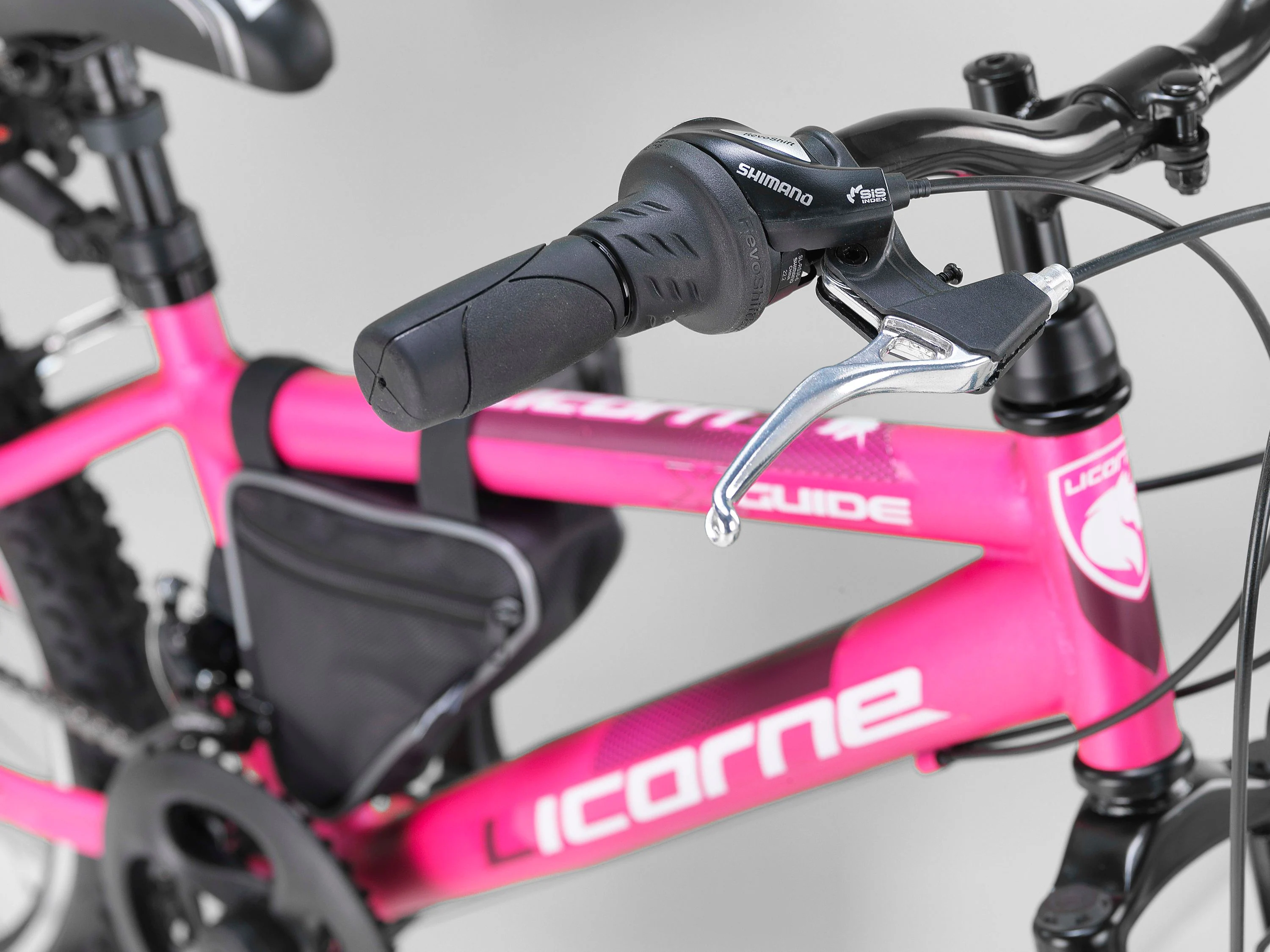 Licorne Bike Guide Premium Mountainbike in 20, 24 und 26 Zoll - Fahrrad für Mädchen, Jungen, Herren und Damen - Shimano 21 Gang-Schaltung, Kinderfahrrad, Kinder