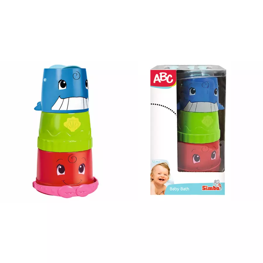 Simba Toys ABC Eimerchen mit Stapelbecher