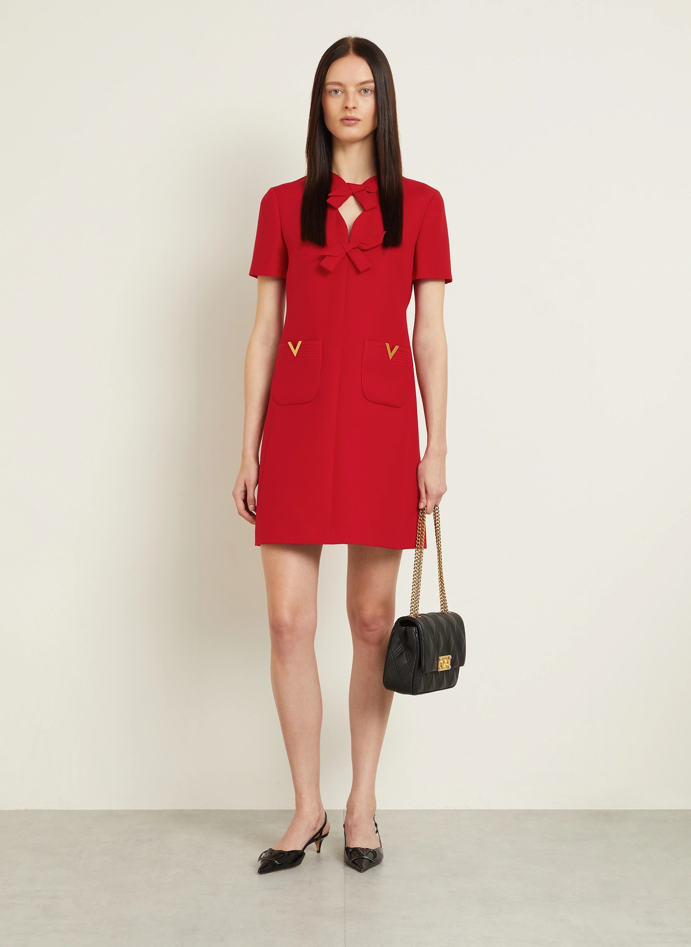 VALENTINO Kleid mit Seide