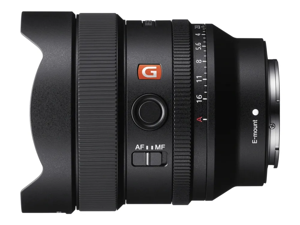 Sony G Master SEL14F18GM - Vidvinkel objektiv - 14 mm - f/1.8 FE GM - Sony E-mount - for Cinema Line; a VLOGCAM; a1; a1 II; a6700; a7 IV; a7C; a7C II; a7CR; a7R V; a7s III; a9 III