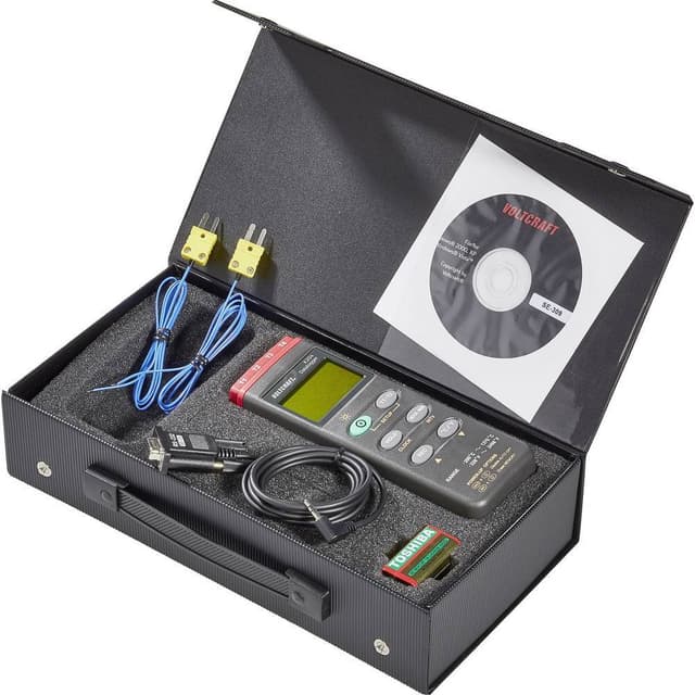 VOLTCRAFT K204 Temperatur-måleudstyr