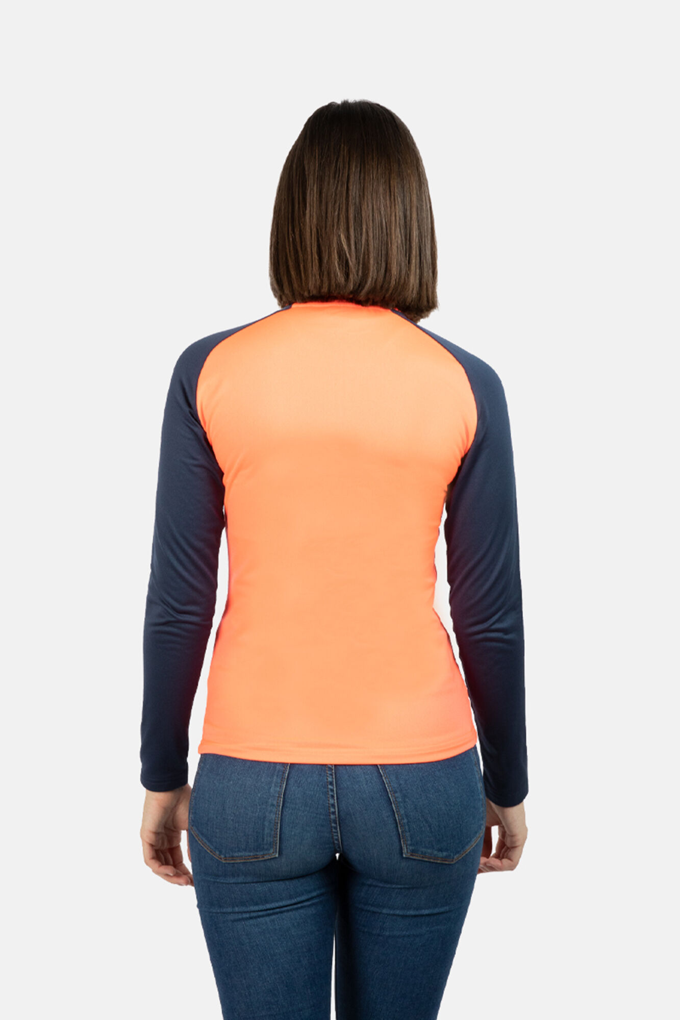 Camiseta de manga comprida Indus - Coral