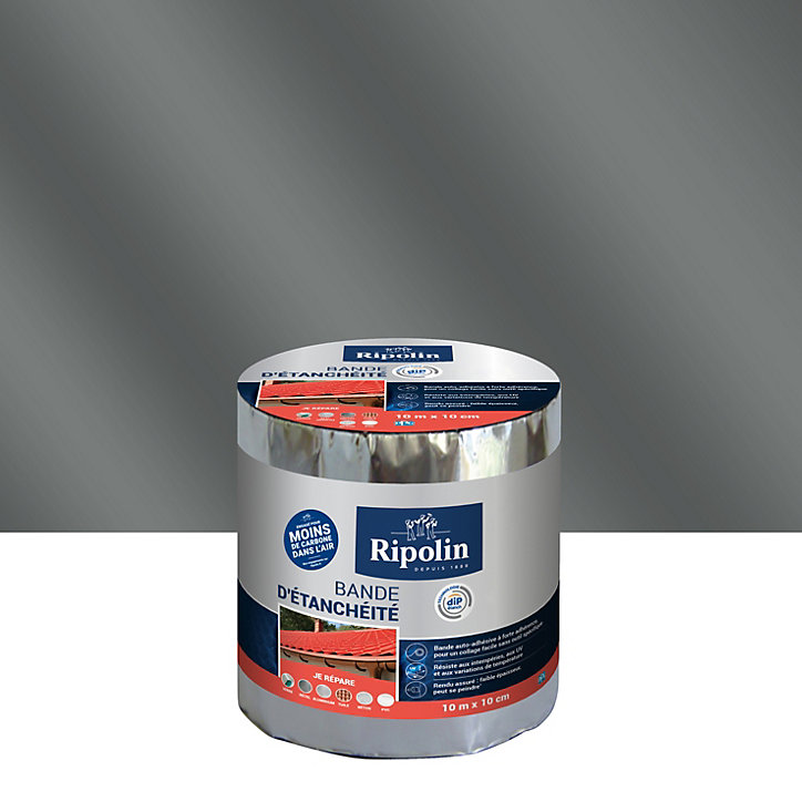 Bande d'étanchéité Ripolin alu 10 cm x L.10 m