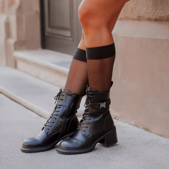 Bottines NOIR MERRY SCOTT