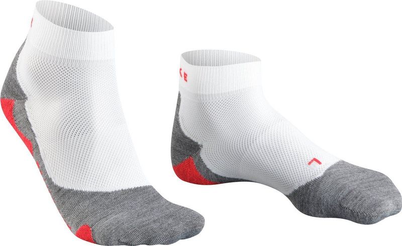 FALKE RU5 - Hardloopsokken - Wit - Ultralichte Padding - Anti Blaren