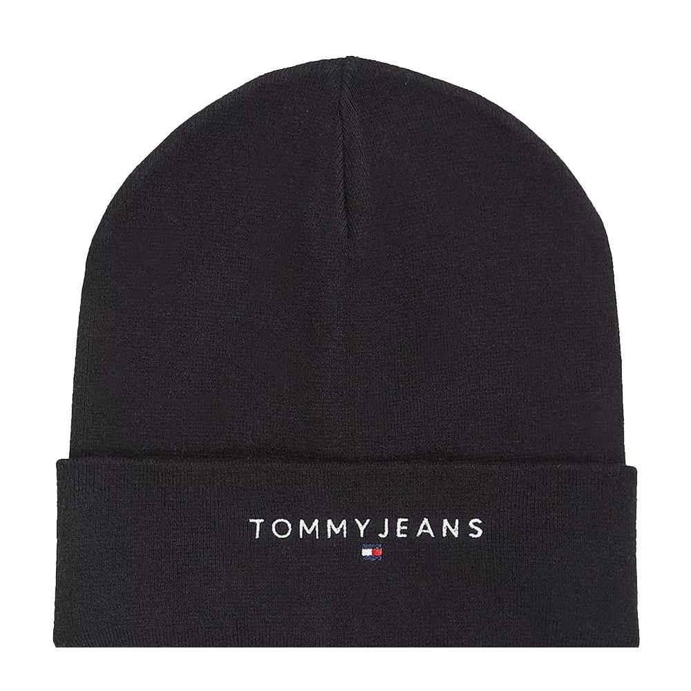 Tommy Hilfiger Bonnet Noir Homme Tommy Hilfiger Linear
