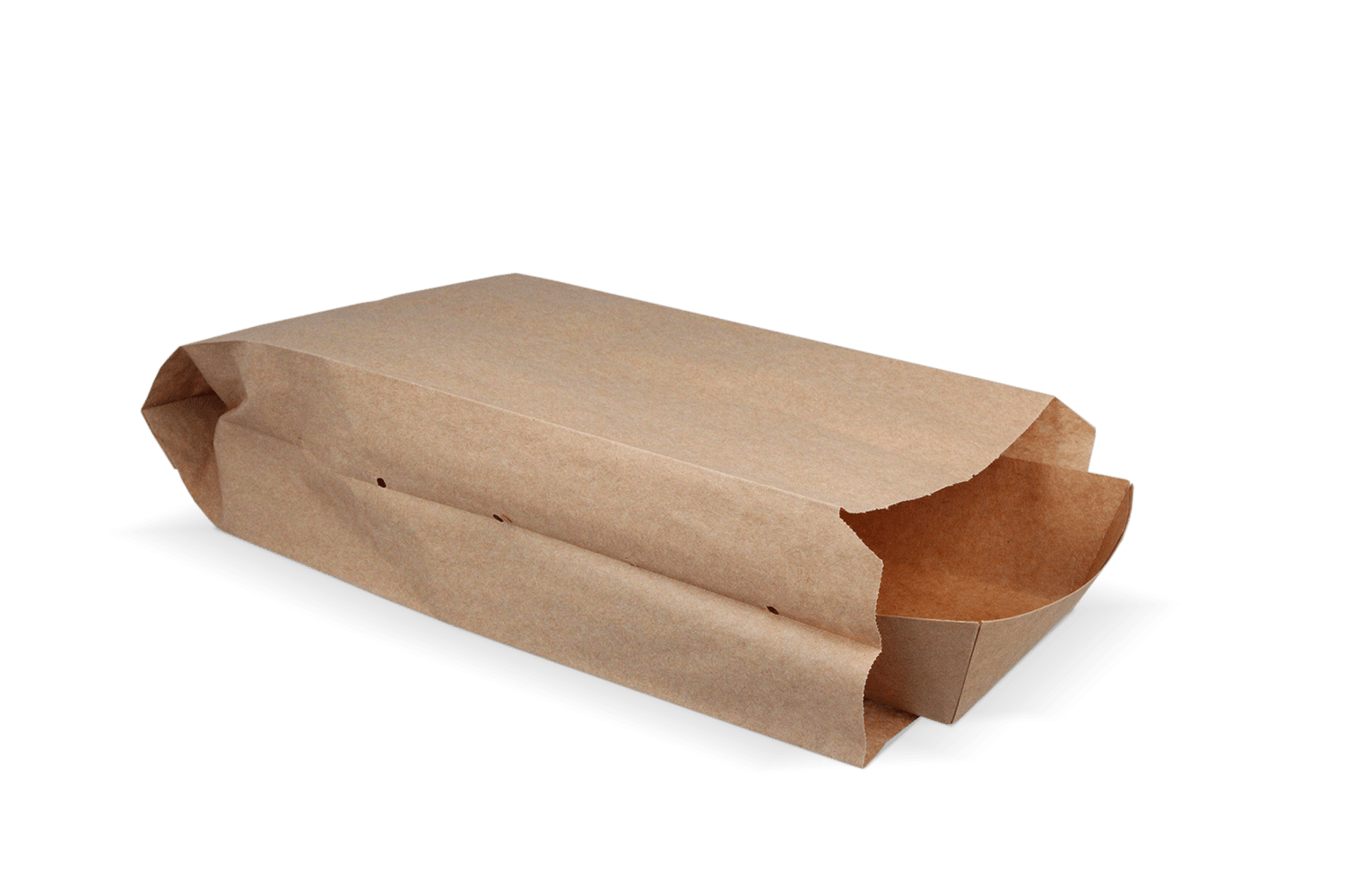 Snackzakken nr 27 (1 pond) PFAS-vrij Kraft 50gr geperforeerd BIO | 1200 stuks = 10kg