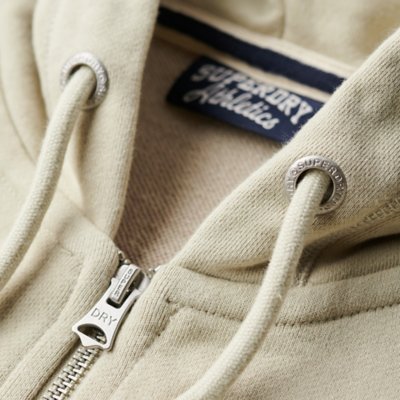 Sweatshirt zippé à capuche homme Essential Logo Zip Hoodie Ub SUPERDRY
