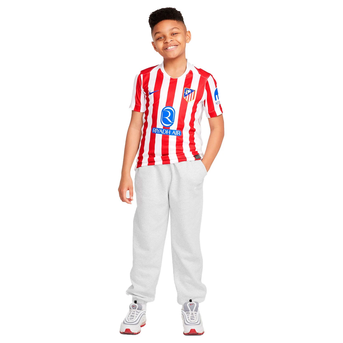 Camisola Nike Atlético de Madrid Primeiro Equipamento 2025-2026 Criança