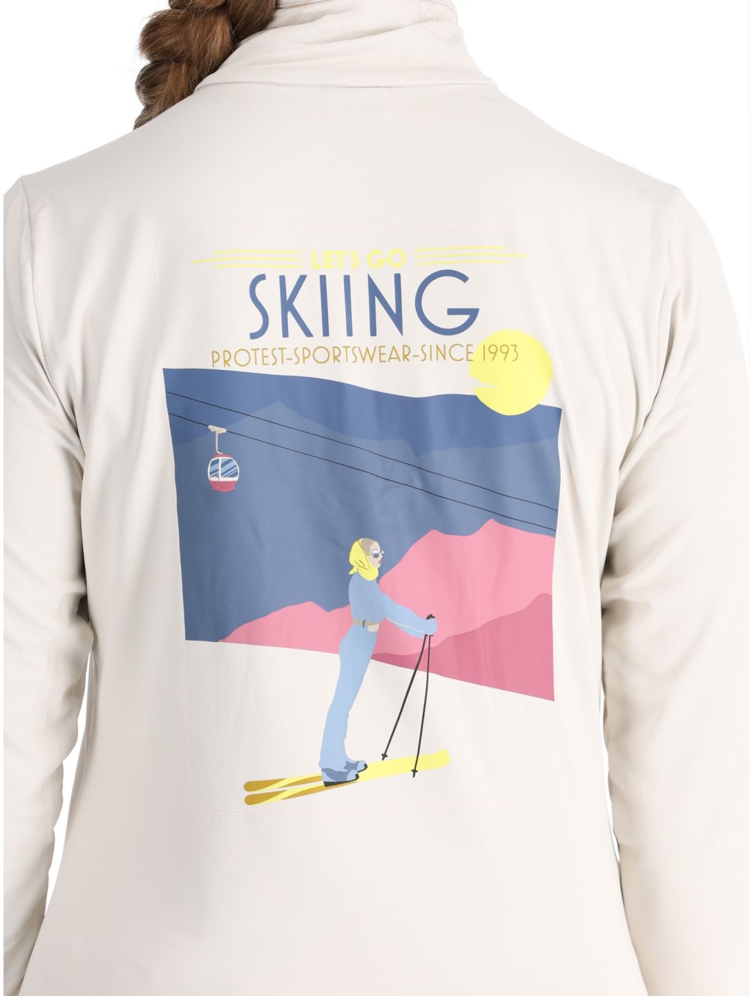 PRTLUNAR 1/4 zip skipully dames