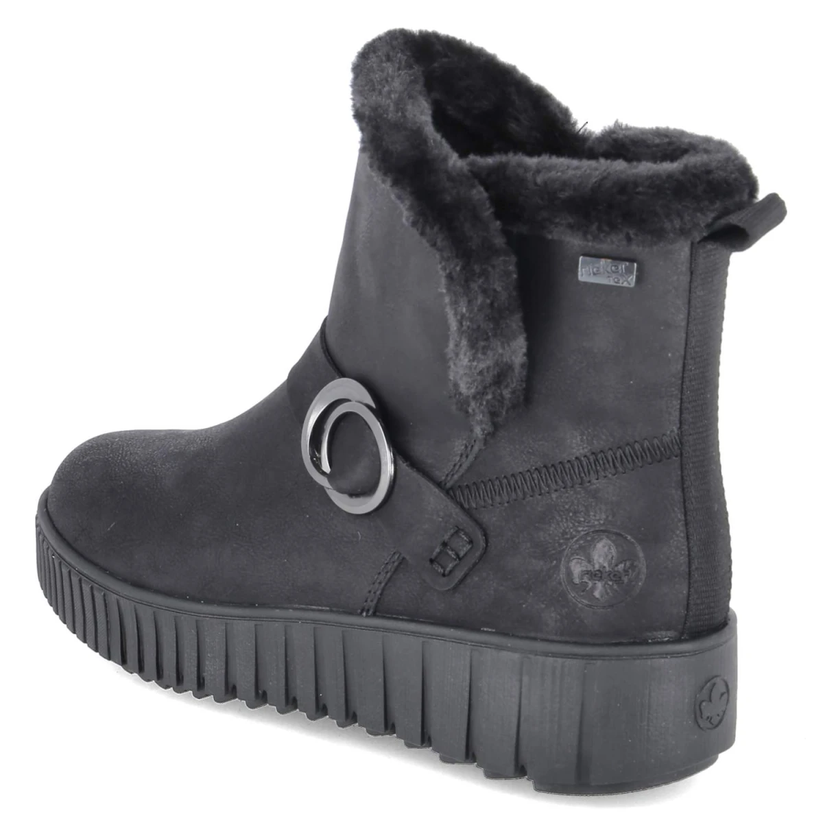 RiekerWinterstiefeletten - schwarz