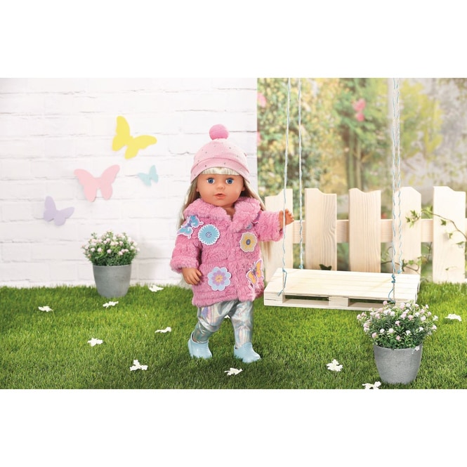 BABY born - Flauschmantel - 43 cm