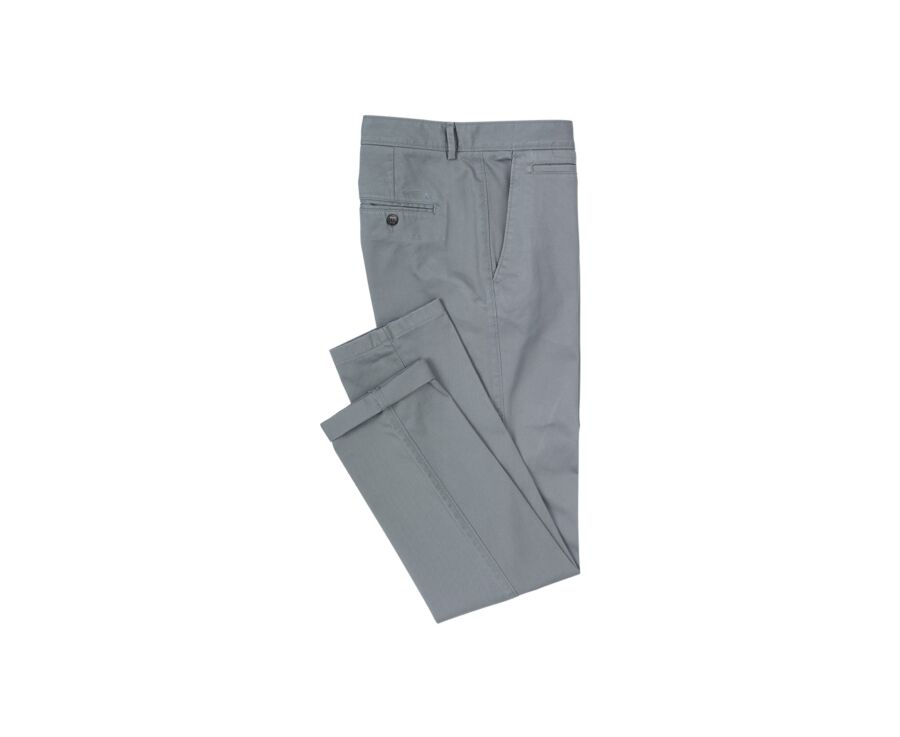 Pantalon chino homme Vert Sauge - NIGEL II
