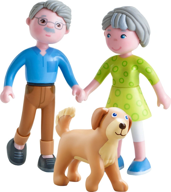 Puppenhaus-Figuren LITTLE FRIENDS – GROßELTERN 3-teilig