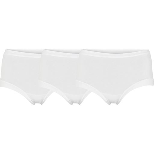 JBS 3-Pak Maxi Briefs, White, M